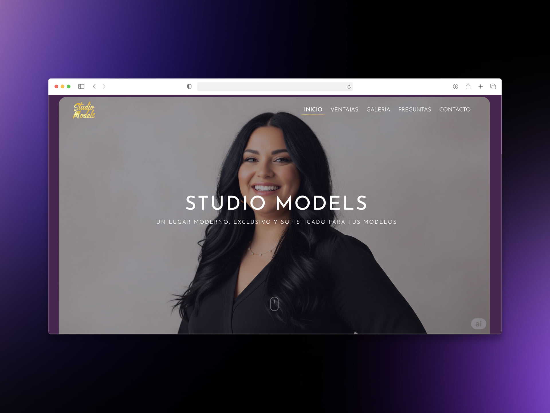 Studio Models project screenshot